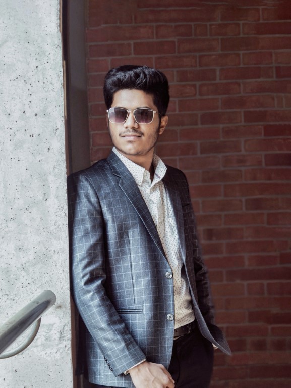 Anjon Biswas logo portrait